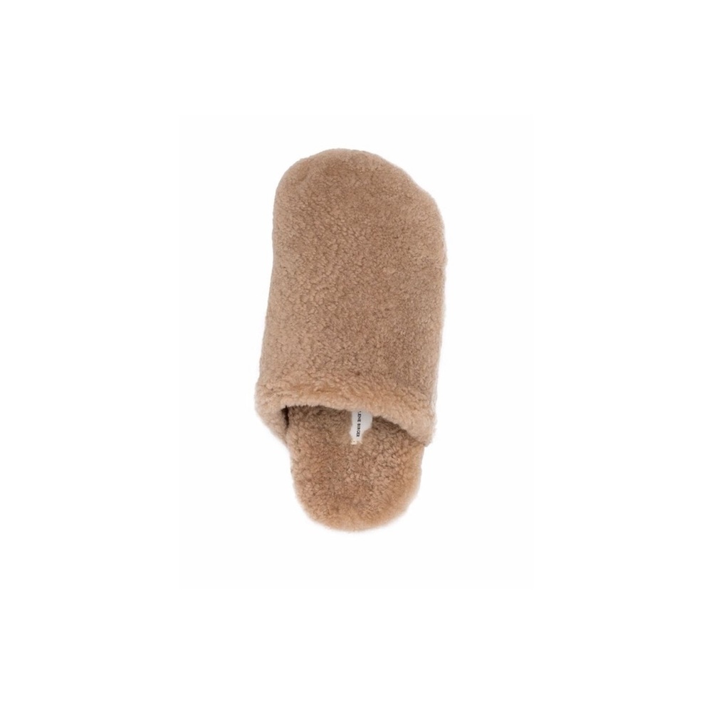 Malene Birger Cozai Shearling Mules NIB